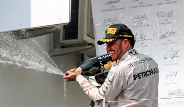 Formula 1/ Hungarian Grand Prix: Hamilton rockets into his fourth world championship