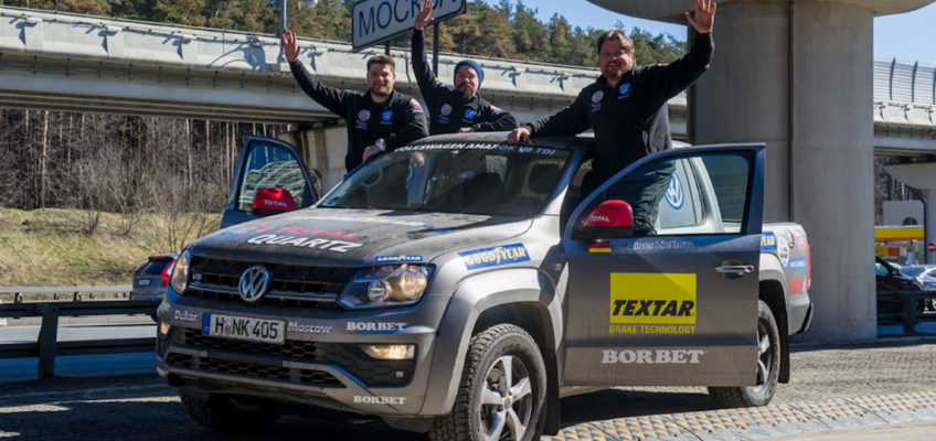 Rainer Zietlow does it again: from Dakar to Moscow in 3 days, 4 hours and 54 minutes by car