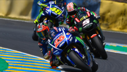 MOTOGP | LE MANS: Viñales emerges a reinforced leader after battling it all out with Rossi