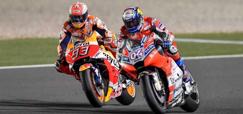MotoGP | Dovizioso triumphs after a thrilling duel with Marquez at QatarGP
