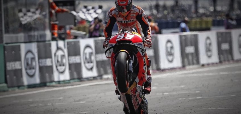 French MotoGP | Marquez wins again at one of his less favourable circuits