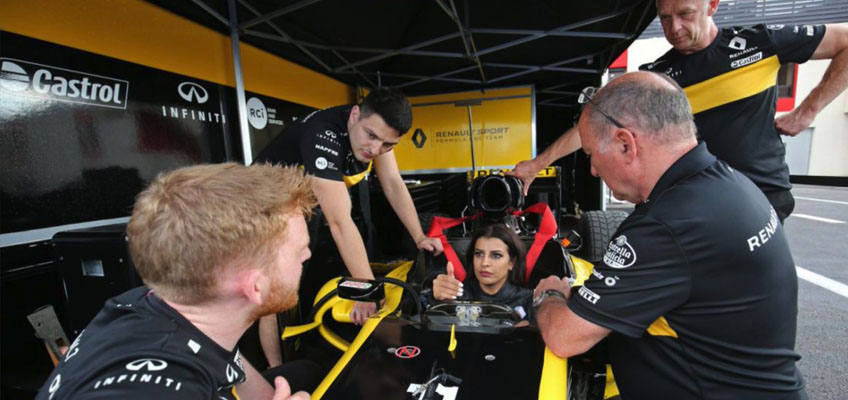 Drive Renault F 1 Car Paul Ricard