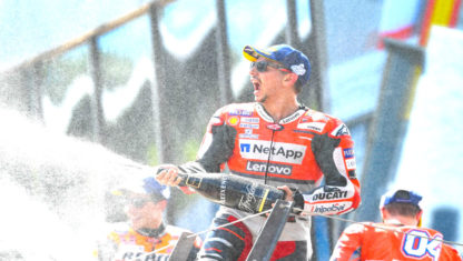 MotoGP: Lorenzo wins in Austria after fantastic duel with leader Marquez