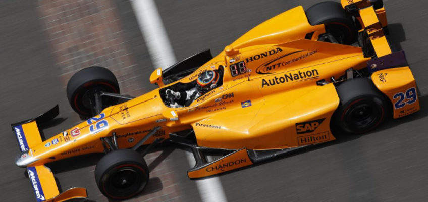 Alonso will race in the 2019 Indianapolis 500 in 2019 with a Chevrolet engine 