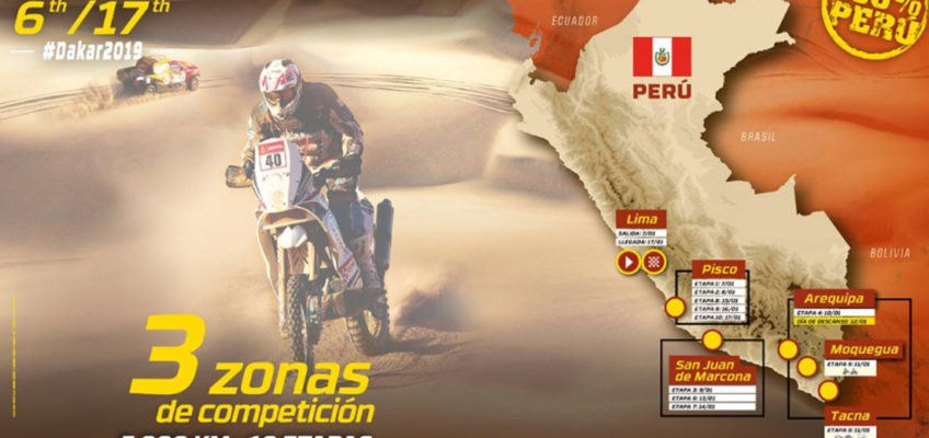 The Dakar Route 2019: 10 epic stages
