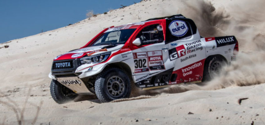 Fernando Alonso will test a Toyota from the Dakar in April 
