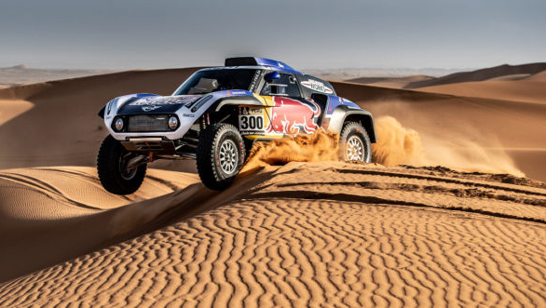 Carlos Sainz’ car for the Dakar 2019 Mini John Cooper Works Buggy