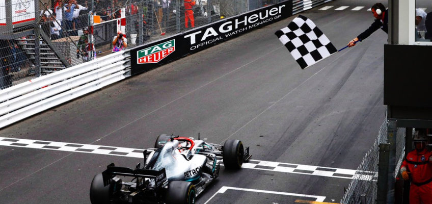 F1 Monaco GP 2019: Hamilton rides out the storm and wins 