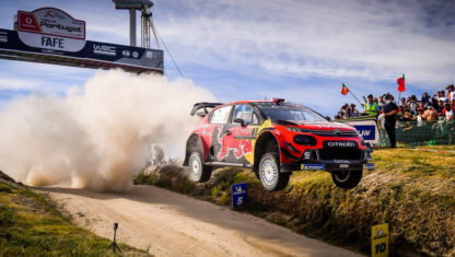 Why is Ogier accusing Hyundai of using unfair tactics at Rally Portugal? 