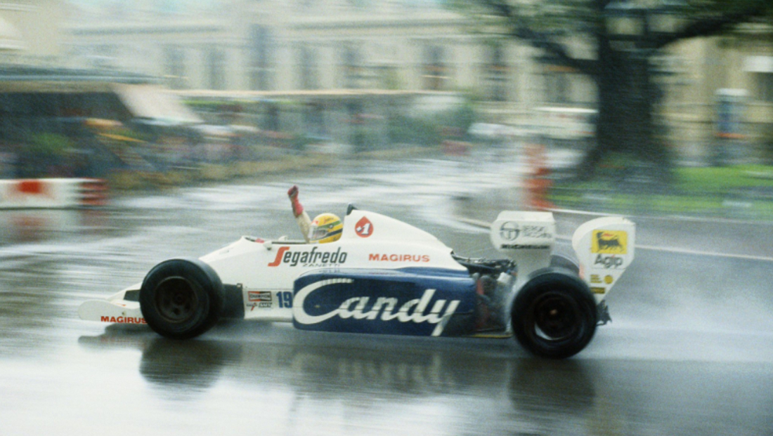 F1 Monaco Grand Prix 1984 Ayrton Senna Dazzles The World Matrax Lubricants
