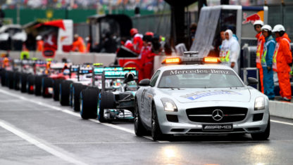 When the safety car itself becomes a… danger!  