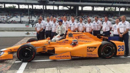 Fernando Alonso will take part in the 500 Miles of Indianapolis 