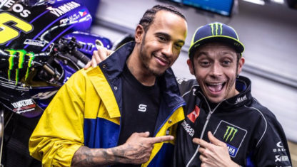 Hamilton and Rossi prepare for ride swap next Monday in Cheste 