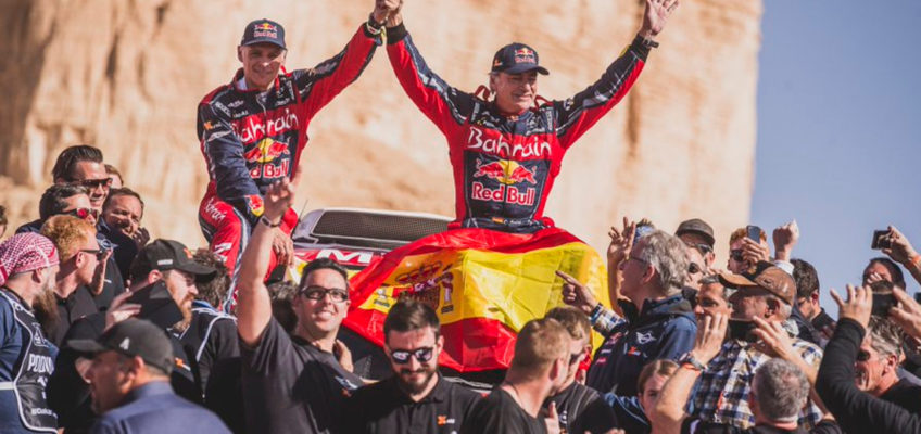Carlos Sainz wins his third Dakar  at 57 years of age
