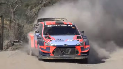 Hyundai get ready for Rally Mexico in Spain 