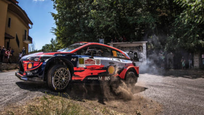 Dani Sordo’s first win of the year at the Rally Stars Rome Capitale 2020