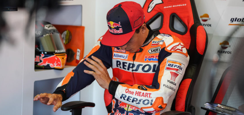 Marc Márquez, successfully operated on his arm