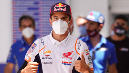 Marc Márquez won’t be back for the Aragón GP  