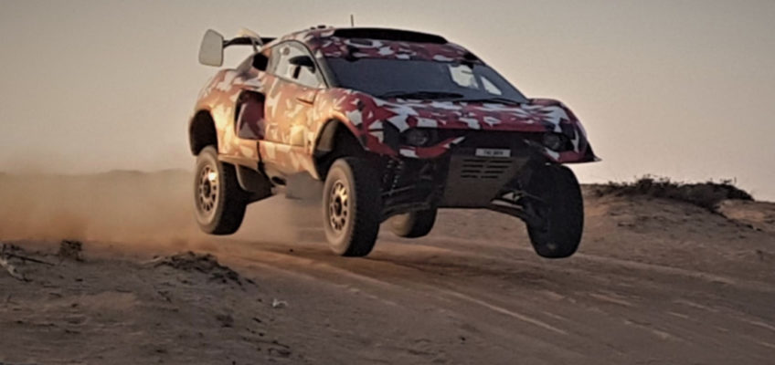 Loeb and Nani Roma test BRX T1 ahead of Dakar 2021  