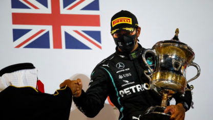 Lewis Hamilton will miss the Sakhir GP after testing positive for Coronavirus 