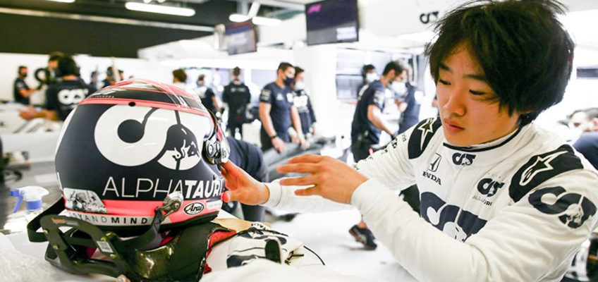 Yuki Tsunoda will make his F1 debut with Alpha Tauri in 2021  