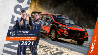 Arctic Rally Finland: Tänak dominates and Rovanperä takes the lead
