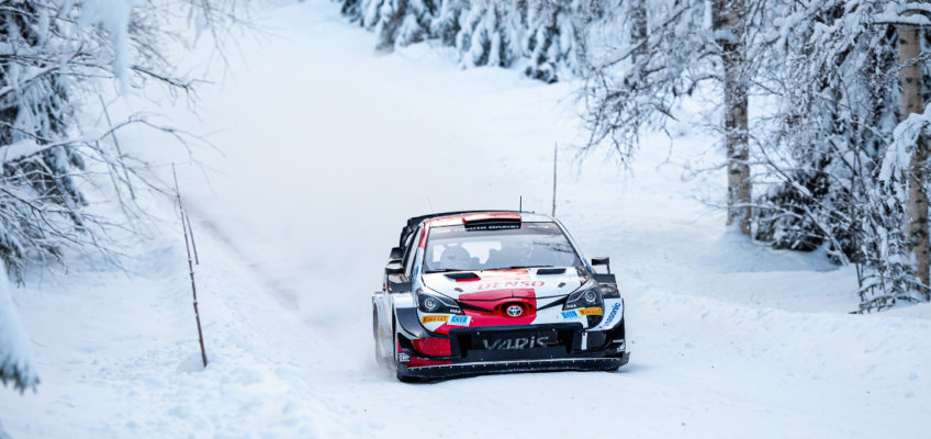 Toyota WRC preparing for Arctic Rally in Finland