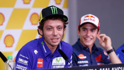 Rossi picks at Marquez and MotoGP doctors…again