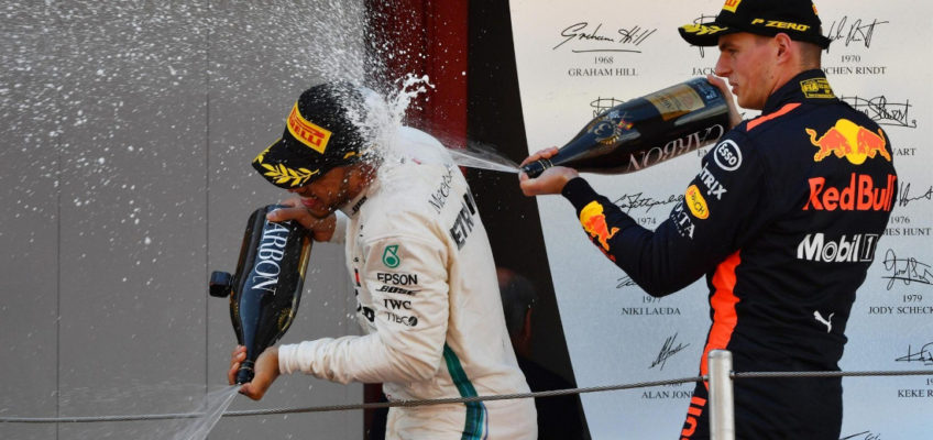 Sparkling wine will replace Champagne at the F1 podium