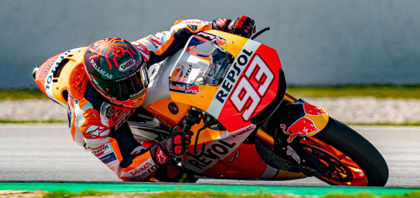 Marc Marquez rides his first motorbike after an 8-month convalescence