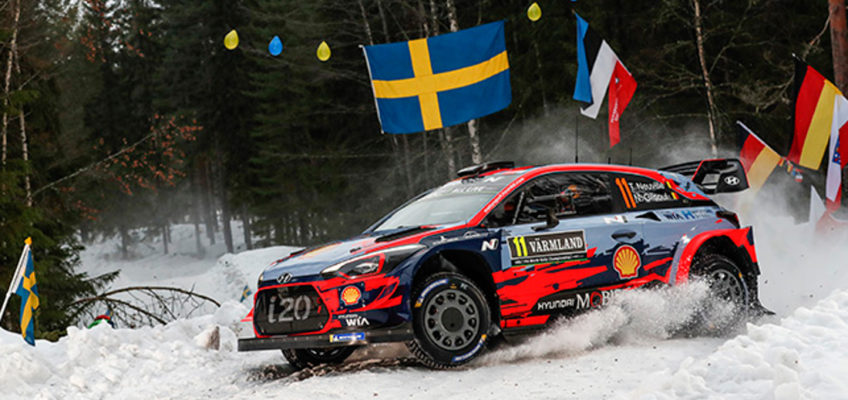 Lack of snow forces Rally Sweden move up north