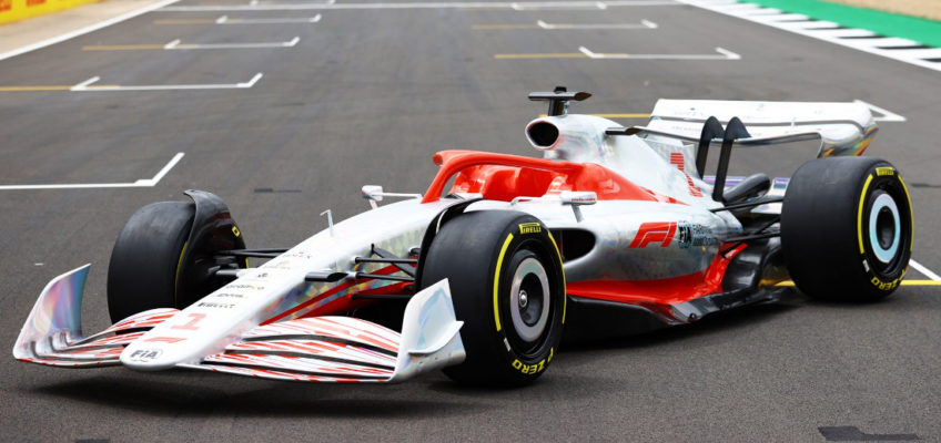 Formula One unveils its prototype car for 2022