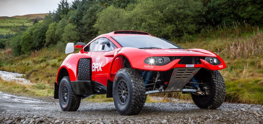 The bio-fuel powered BRX Hunter T1+ of Seb Loeb and Nani Roma for Dakar 2022
