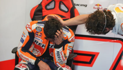 Marc Marquez will miss the Valencia MotoGP due to vision problems