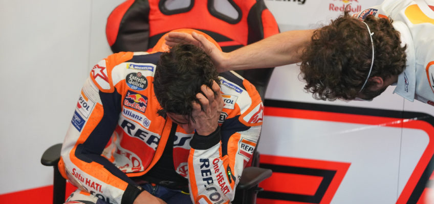 Marc Marquez will miss the Valencia MotoGP due to vision problems