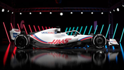 Haas unveils its VF-22, first car of the new 2022 era 