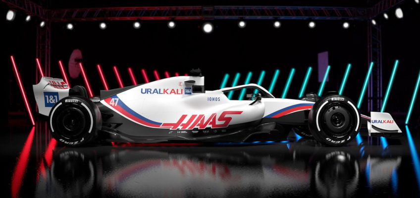 Haas unveils its VF-22, first car of the new 2022 era 