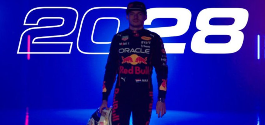Max Verstappen extends Red Bull contract until 2028  