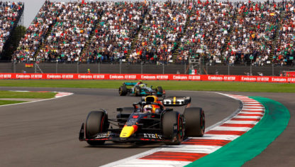 México F1 GP 2022: Verstappen takes record victory