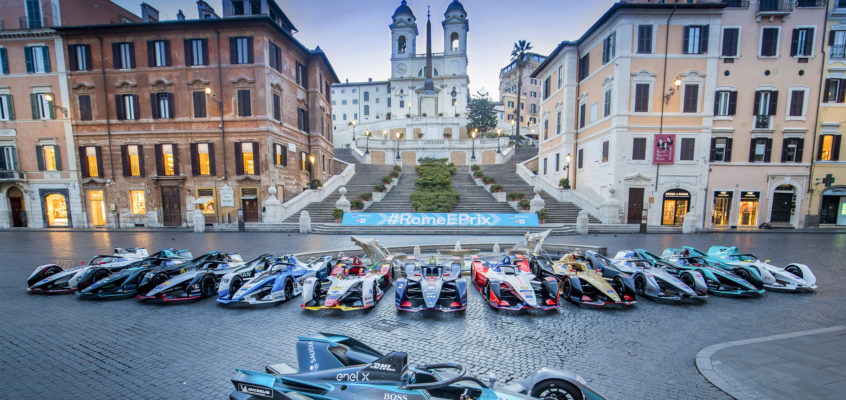 Formula E Electrifies the Streets of Rome