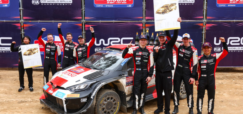 Toyota Secures WRC Constructors’ Crown in Chile